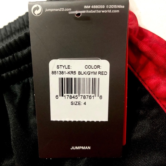 NWT Nike Air Jordan Boy Therma Fit Pants Size 4 - Picture 5 of 8